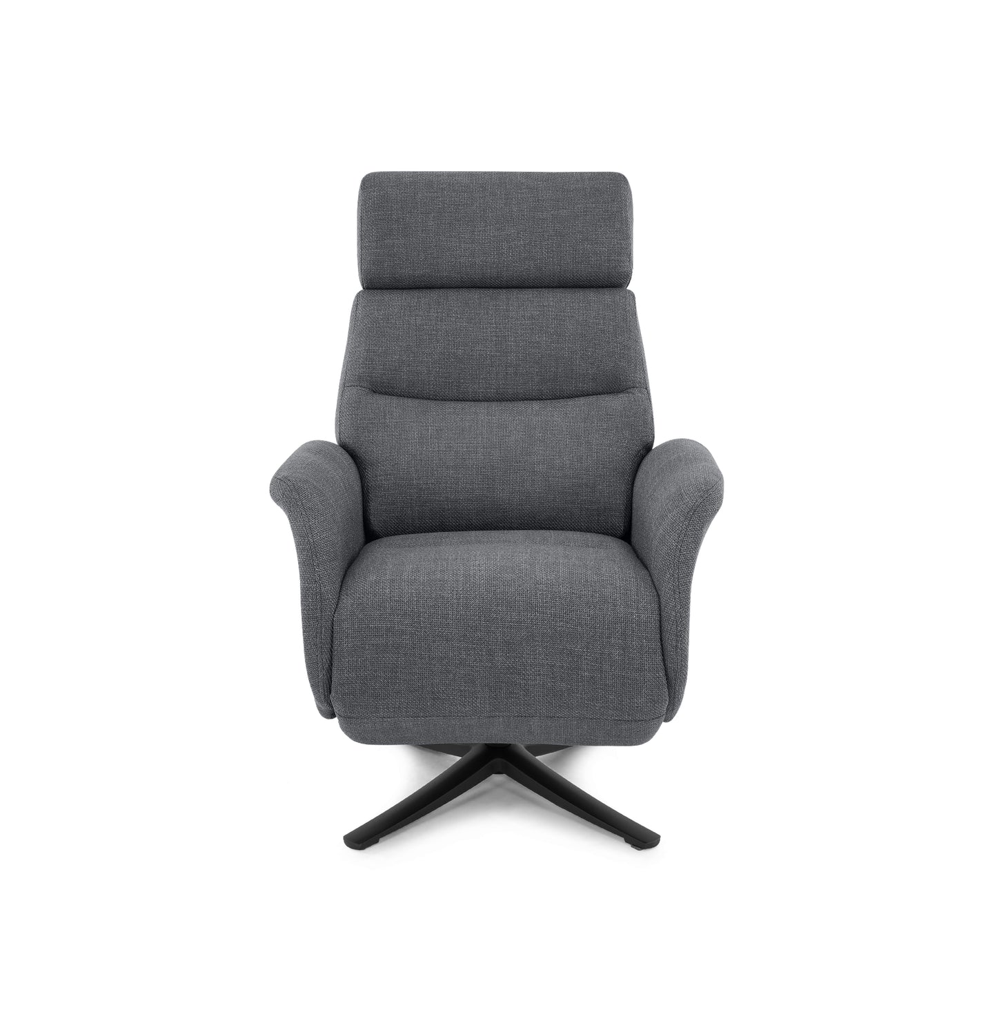 Sillón Relax Giratorio Marvin con 2 Motores Independientes | Cabezal Regulable en Altura y Posiciones | Botón Cierre Automático, Puerto USB y Tapizado Antimanchas Aquaclean