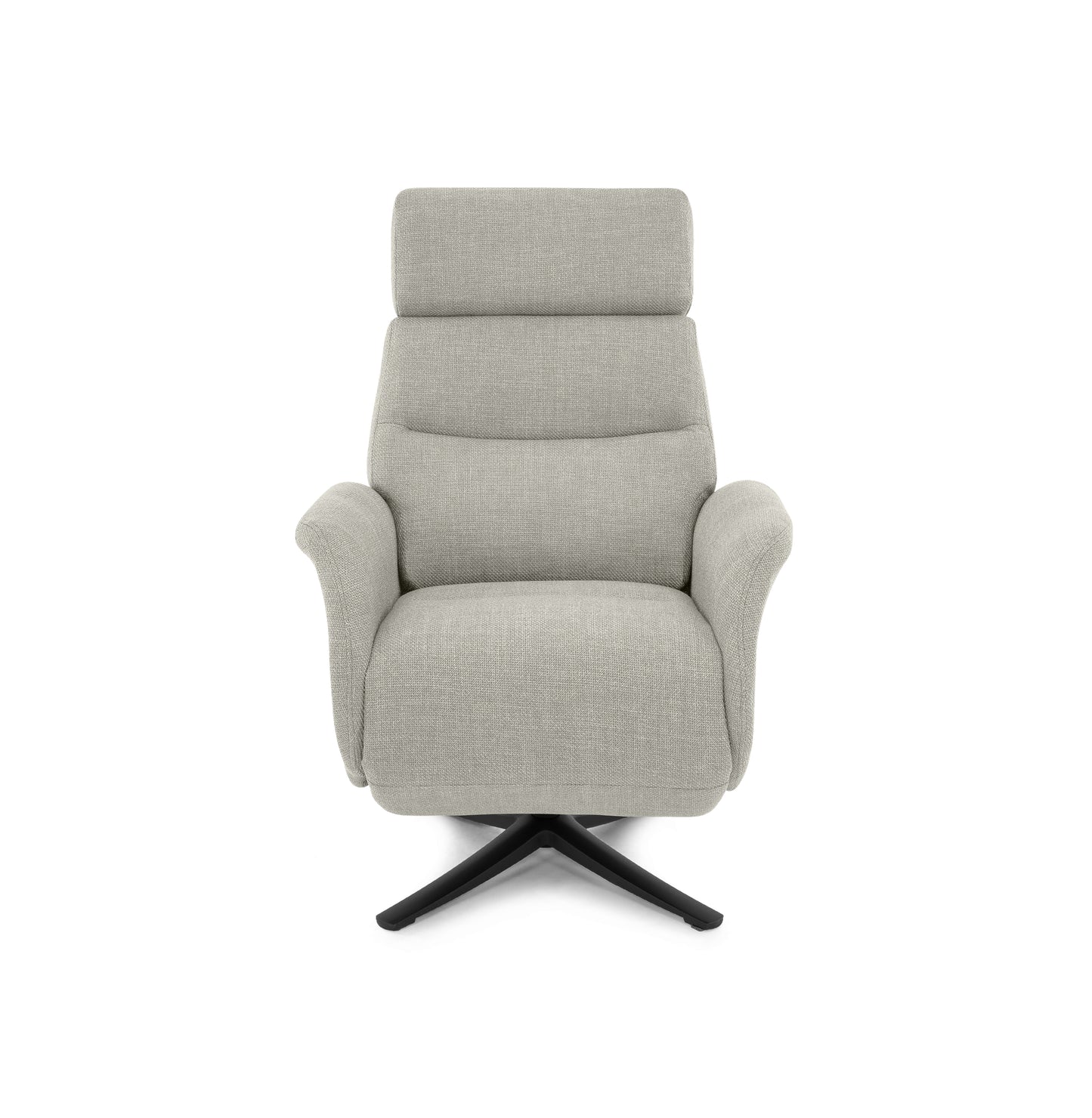 Sillón Relax Giratorio Marvin con 2 Motores Independientes | Cabezal Regulable en Altura y Posiciones | Botón Cierre Automático, Puerto USB y Tapizado Antimanchas Aquaclean