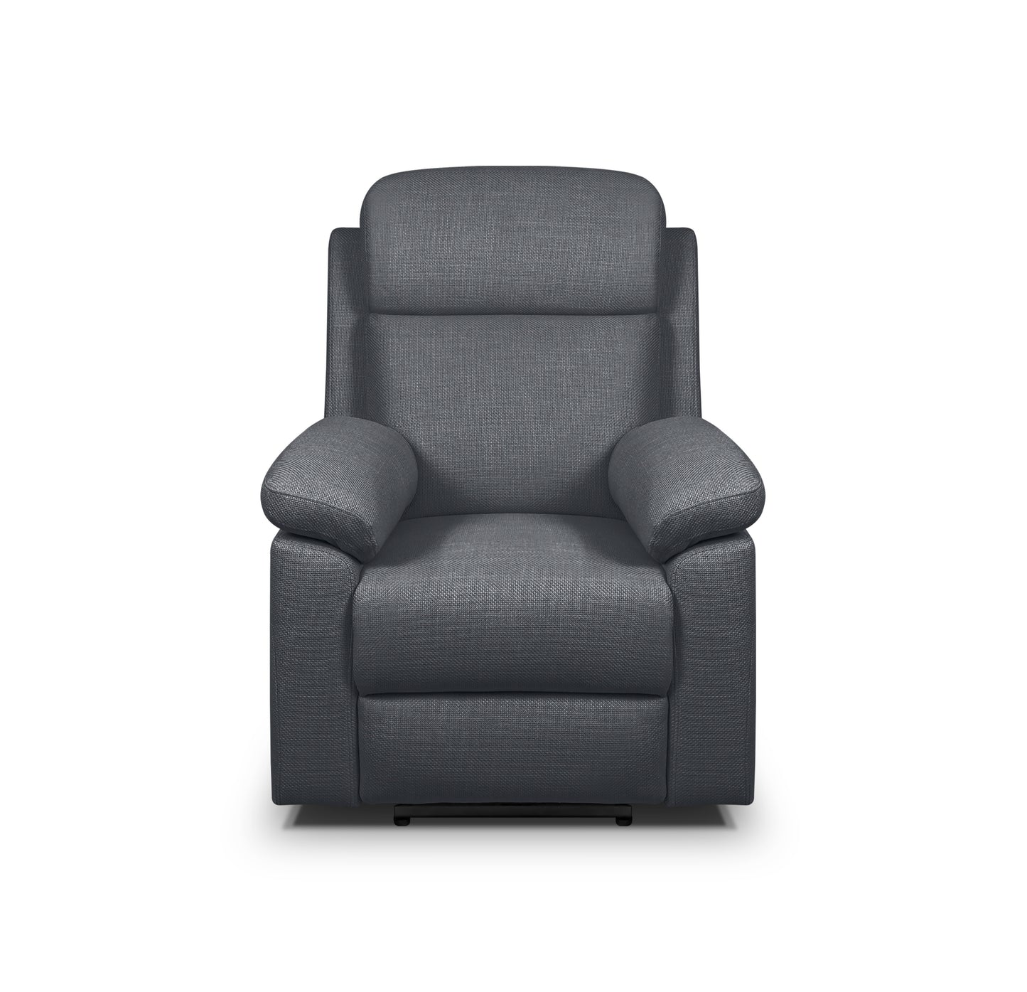 Sillón Relax Eléctrico Reclinable Dorian con 1 Motor | Tapizado Tela Antimanchas AquaClean | Muelles Ensacados MaxConfort | Estructura de Madera de Haya | Reposabrazos Laterales