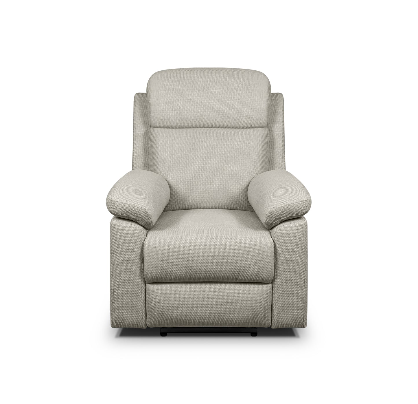 Sillón Relax Eléctrico Reclinable Dorian con 1 Motor | Tapizado Tela Antimanchas AquaClean | Muelles Ensacados MaxConfort | Estructura de Madera de Haya | Reposabrazos Laterales