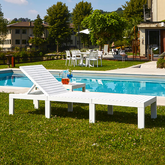 Tumbona reclinable CARIBE 65x195x78cm