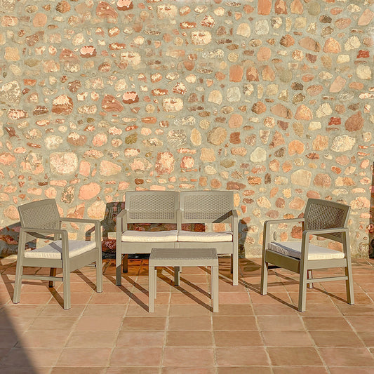 Set sillones terraza PARANÁ 58x63x74cm