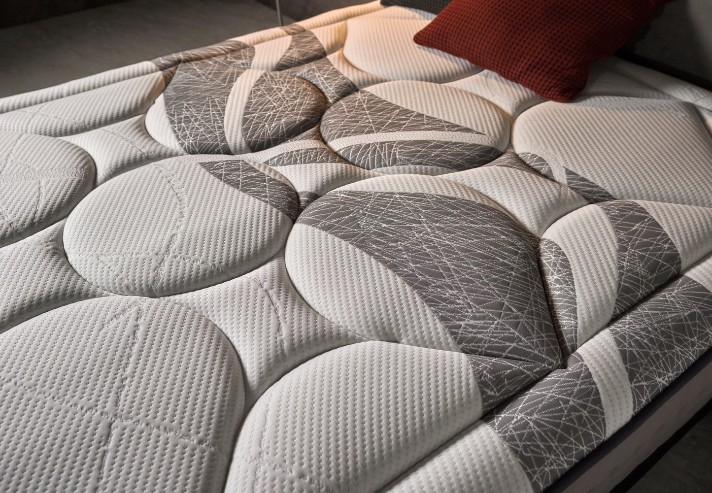 Colchón Muelles Ensacados SÖNER | Altura 30cm | Doble Cara Viscoelestico Airgel+Biofiber | Tejido Jacquard 390g