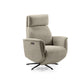 Sillón Relax Reclinable y Giratorio Morfeo | Tapizado Tela Antimanchas AquaClean 1 Motor Eléctrico, Cabezal Regulable, Reposapiés y Puerto USB-C