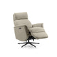 Sillón Relax Reclinable y Giratorio Morfeo | Tapizado Tela Antimanchas AquaClean 1 Motor Eléctrico, Cabezal Regulable, Reposapiés y Puerto USB-C