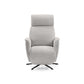 Sillón Relax Reclinable y Giratorio Morfeo | Tapizado Tela Antimanchas AquaClean 1 Motor Eléctrico, Cabezal Regulable, Reposapiés y Puerto USB-C