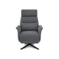 Sillón Relax Giratorio Marvin con 2 Motores Independientes | Cabezal Regulable en Altura y Posiciones | Botón Cierre Automático, Puerto USB y Tapizado Antimanchas Aquaclean