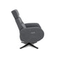 Sillón Relax Giratorio Marvin con 2 Motores Independientes | Cabezal Regulable en Altura y Posiciones | Botón Cierre Automático, Puerto USB y Tapizado Antimanchas Aquaclean