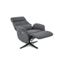 Sillón Relax Giratorio Marvin con 2 Motores Independientes | Cabezal Regulable en Altura y Posiciones | Botón Cierre Automático, Puerto USB y Tapizado Antimanchas Aquaclean