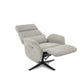 Sillón Relax Giratorio Marvin con 2 Motores Independientes | Cabezal Regulable en Altura y Posiciones | Botón Cierre Automático, Puerto USB y Tapizado Antimanchas Aquaclean
