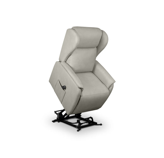 Sillón Relax Eléctrico Ankor con 2 Motores Independientes, Carro de Desplazamiento y Tapizado Antimanchas | Reclinación Respaldo y Pies | Muelles Ensacados | Bolsillo Lateral
