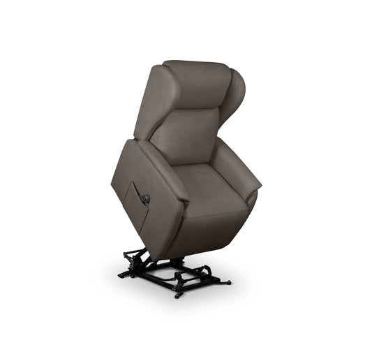 Sillón Relax Eléctrico Ankor con 2 Motores Independientes, Carro de Desplazamiento y Tapizado Antimanchas | Reclinación Respaldo y Pies | Muelles Ensacados | Bolsillo Lateral