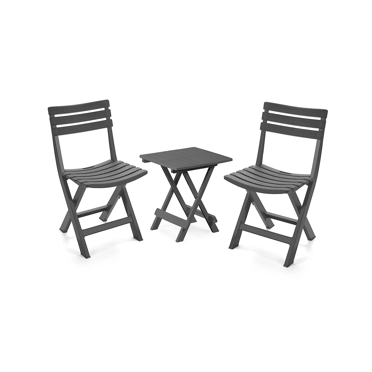 Conjunto Jardín Exterior - 2 sillas GARDEN + 1 mesa BAKU
