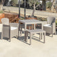 Mesa apilable jardín MACAO 78x78x73cm