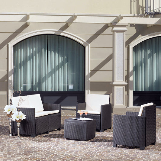 Conjunto Libano mesas y sillas para exterior o terraza Hosteleria - MBH